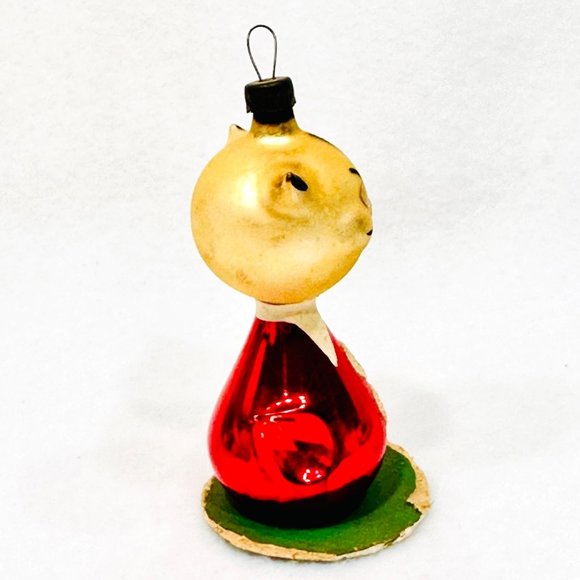 Vintage De Carlini Blown Glass Cat Ornament - Picture 2 of 7